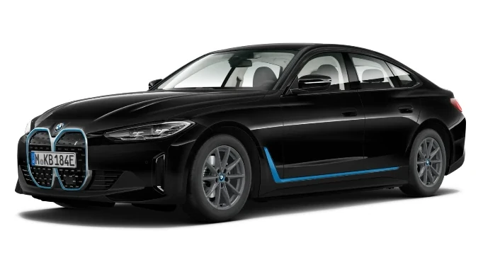 BMW i4 eDrive40 Gran Coupé Weis auf weis